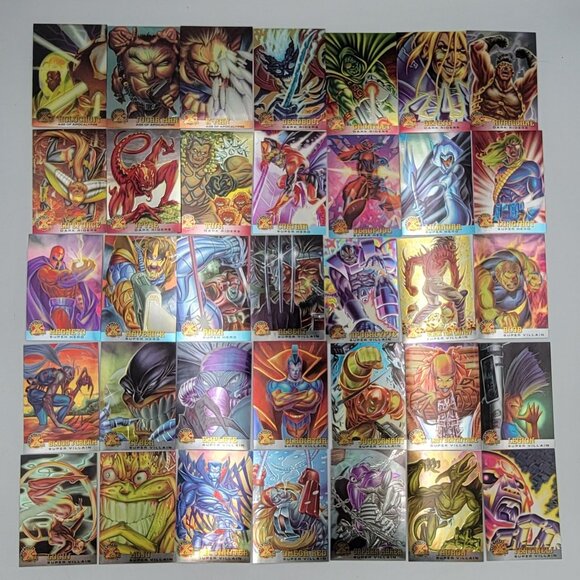 1995 Fleer Ultra X-Men Marvel Trading Cards All-Chromium Sleeved READ - Picture 4 of 12